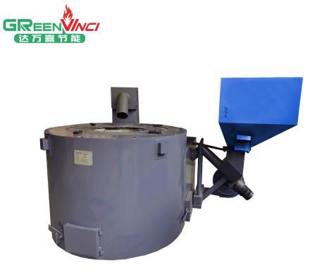 Biomassapellettien alumiinisulatusuuni